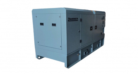 Дизельный генератор Zammer AD-100-Т400 в кожухе с выносным АВР