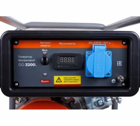 Бензиновый генератор КРАТОН GG-3200L