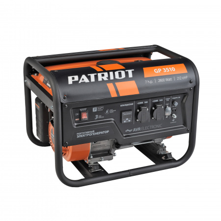 Бензиновый генератор PATRIOT GP 3510