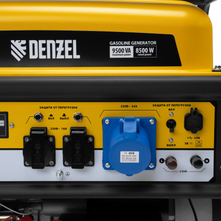 Бензиновый генератор DENZEL PS-95EA-PRO