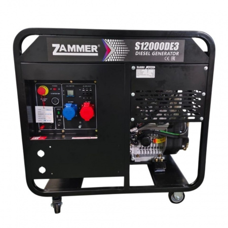 Дизельный генератор Zammer S12000DE3