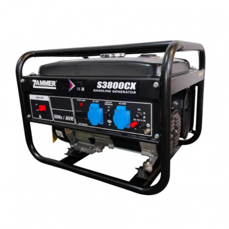 Бензиновый генератор Zammer S3800CX