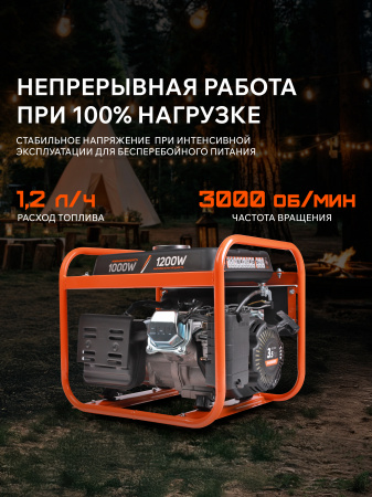 Бензиновый генератор PATRIOT GRS 1500