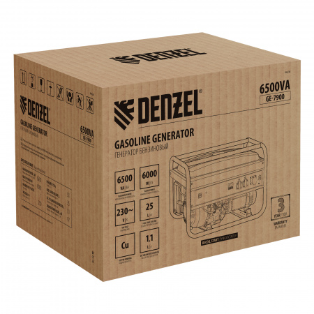 Бензиновый генератор DENZEL GE 7900