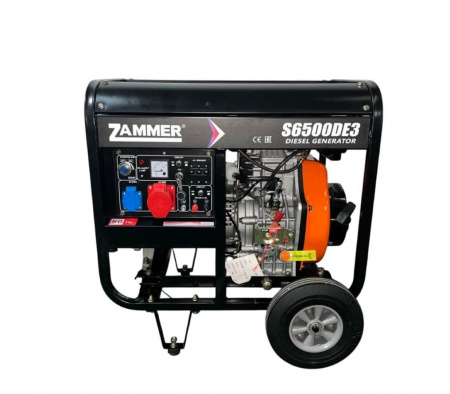 Дизельный генератор Zammer ECO S6500DE3
