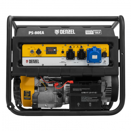 Бензиновый генератор DENZEL PS 80 EA