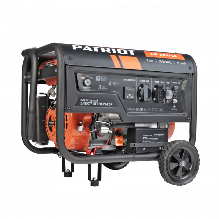 Бензиновый генератор PATRIOT GP 3810 LE