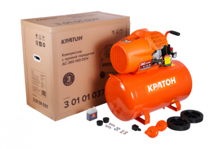 Поршневой компрессор КРАТОН AC-360-100-DDV