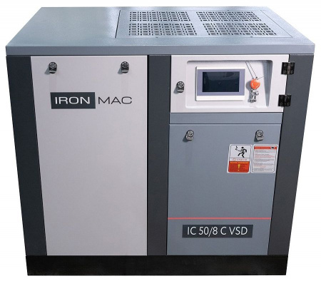 Винтовой компрессор IRONMAC IC 50/8 C VSD (IP55)